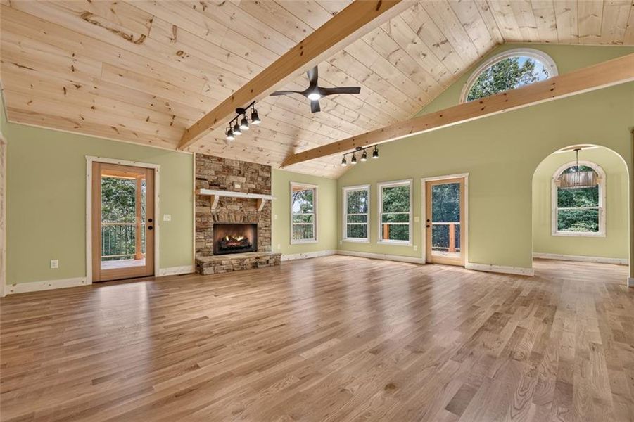 Spacious, unfurnished interior of a new home in , Ellijay (Image 16). Spacious, unfurnished interior of a new home in , Ellijay (Image 16).