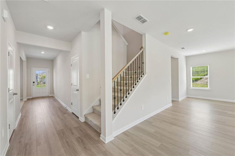 Spacious, unfurnished interior of a new home in Preserve at Mountain Creek, Pendergrass (Image 45).