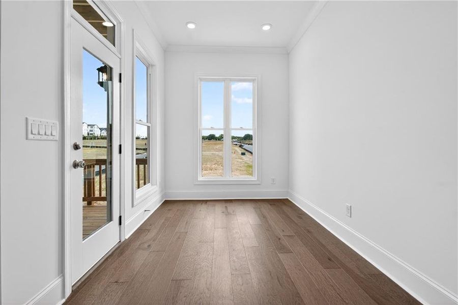 Spacious, unfurnished interior of a new home in Waterhaven, Cumming (Image 22).