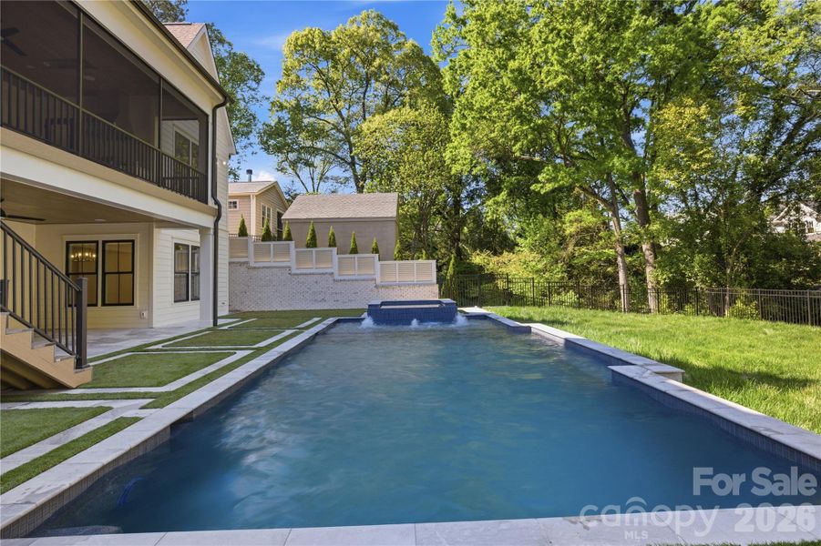 Exterior details and patio area of a home in , Charlotte (Image 21).