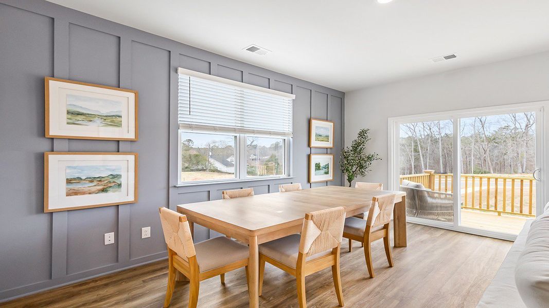 Furnished interior view inside a new home in Marion Village, Santee (Image 7).