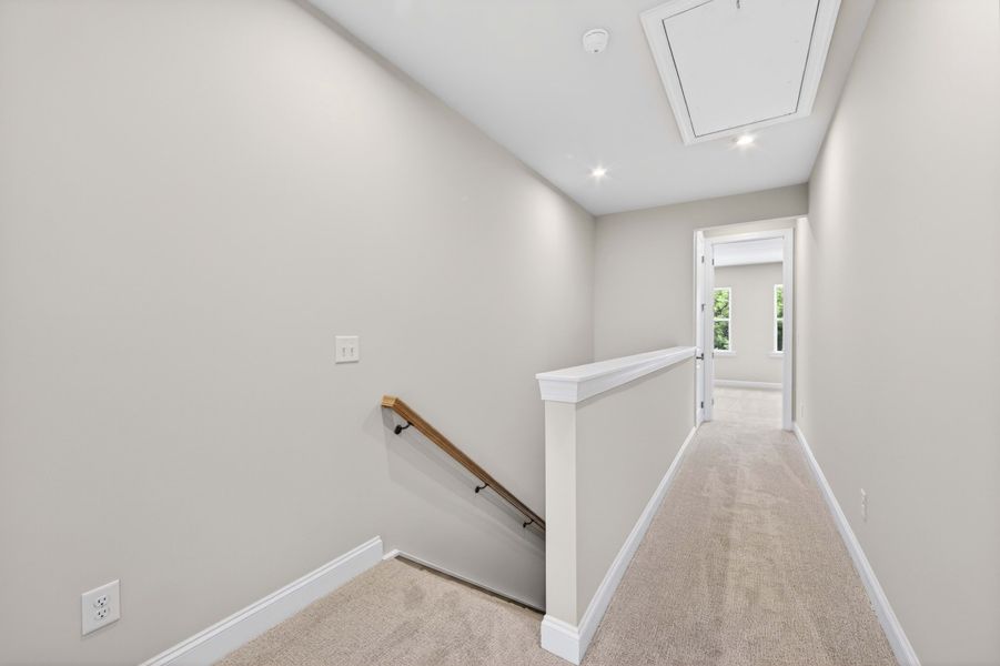 Spacious, unfurnished interior of a new home in Old Town Village, Waxhaw (Image 27). Spacious, unfurnished interior of a new home in Old Town Village, Waxhaw (Image 27).