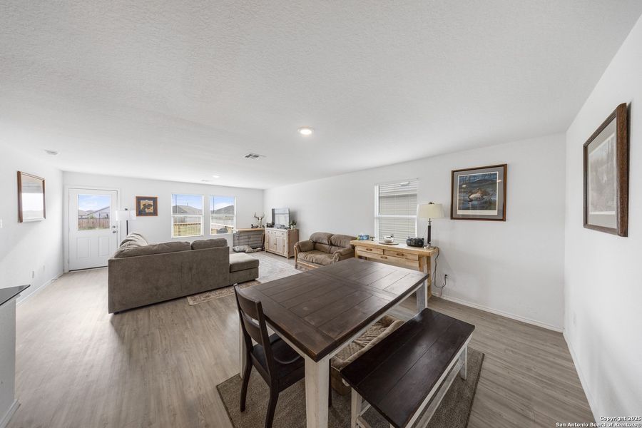 Furnished interior view inside a new home in Guadalupe Heights: Watermill Collection, Seguin (Image 5). Furnished interior view inside a new home in Guadalupe Heights: Watermill Collection, Seguin (Image 5).