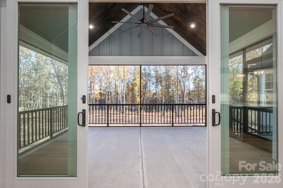 Exterior details and patio area of a home in , Lincolnton (Image 3).