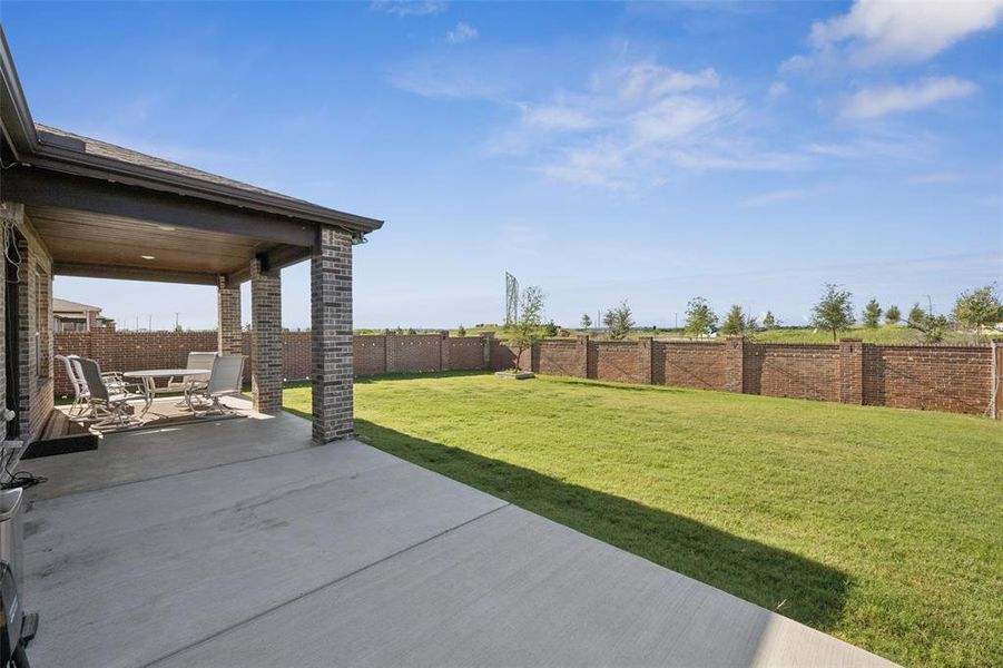 Exterior details and patio area of a home in , Celina (Image 24). Exterior details and patio area of a home in , Celina (Image 24).
