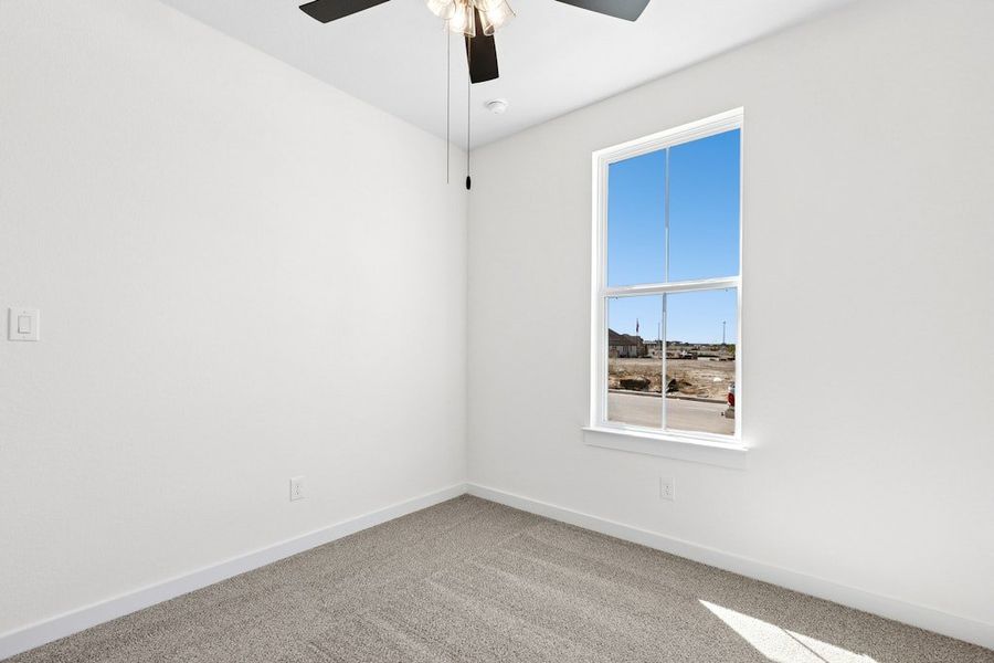 Spacious, unfurnished interior of a new home in Mayfair, New Braunfels (Image 33). Spacious, unfurnished interior of a new home in Mayfair, New Braunfels (Image 33).
