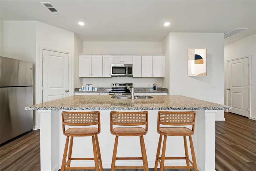 Furnished interior view inside a new home in Pelham Square, Deland (Image 14).