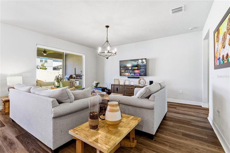 Furnished interior view inside a new home in , Orlando (Image 17). Furnished interior view inside a new home in , Orlando (Image 17).