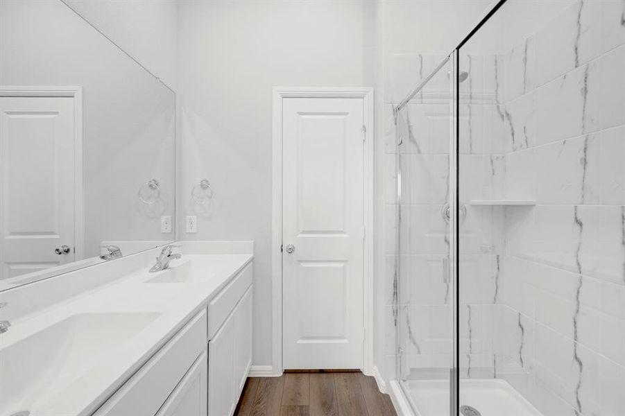 Furnished interior view inside a new home in Meadow Park, Denton (Image 8). Furnished interior view inside a new home in Meadow Park, Denton (Image 8).