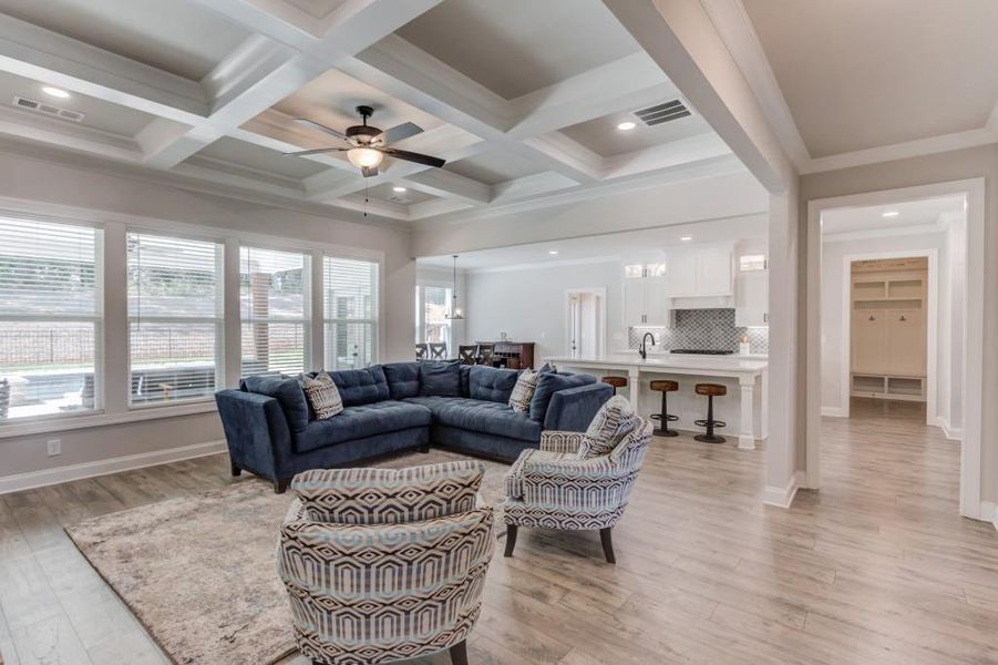 Furnished interior view inside a new home in , Jefferson (Image 9).