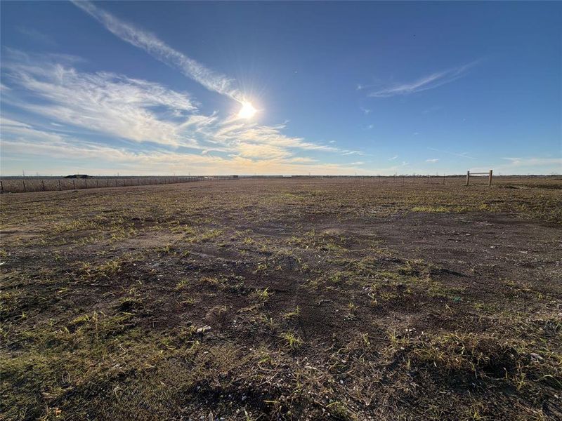 View of yard with a view of rural / pastoral area