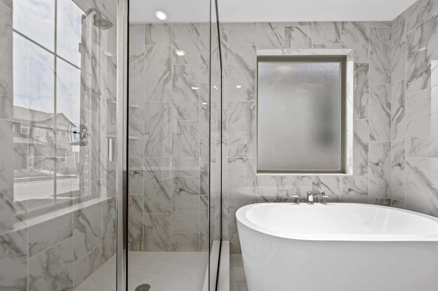 Representative Primary Bathroom - some options shown