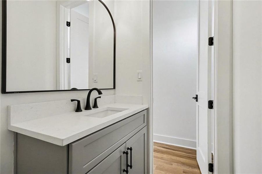 Furnished interior view inside a new home in , Atlanta (Image 17).