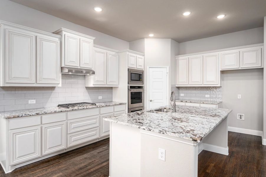 Furnished interior in a model home at Meadow Vista in Anna (Image 17).