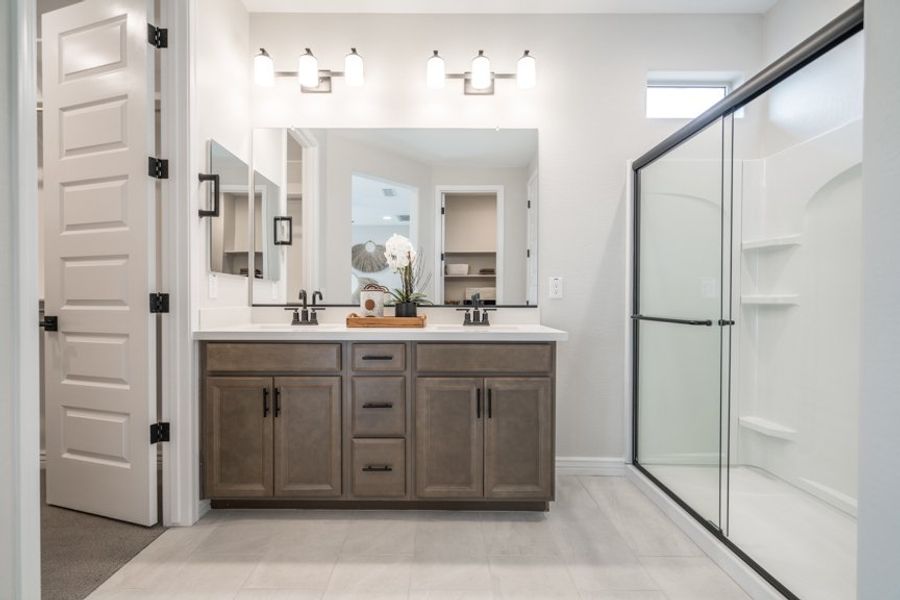 Furnished interior view inside a new home in Hawes Crossing, Mesa (Image 4).