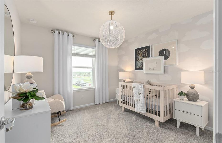 Furnished interior view inside a new home in The Landings at Live Oak Lake, St. Cloud (Image 6).