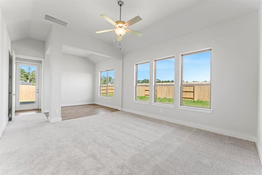 Primary Bedroom with Sitting Area