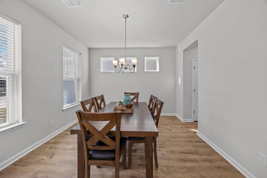 Furnished interior view inside a new home in The Groves of Berkeley, Moncks Corner (Image 15).