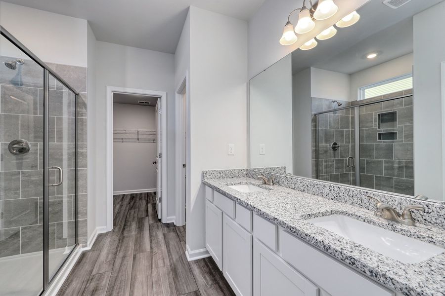 Furnished interior view inside a new home in Garden Grove, Conway (Image 12).