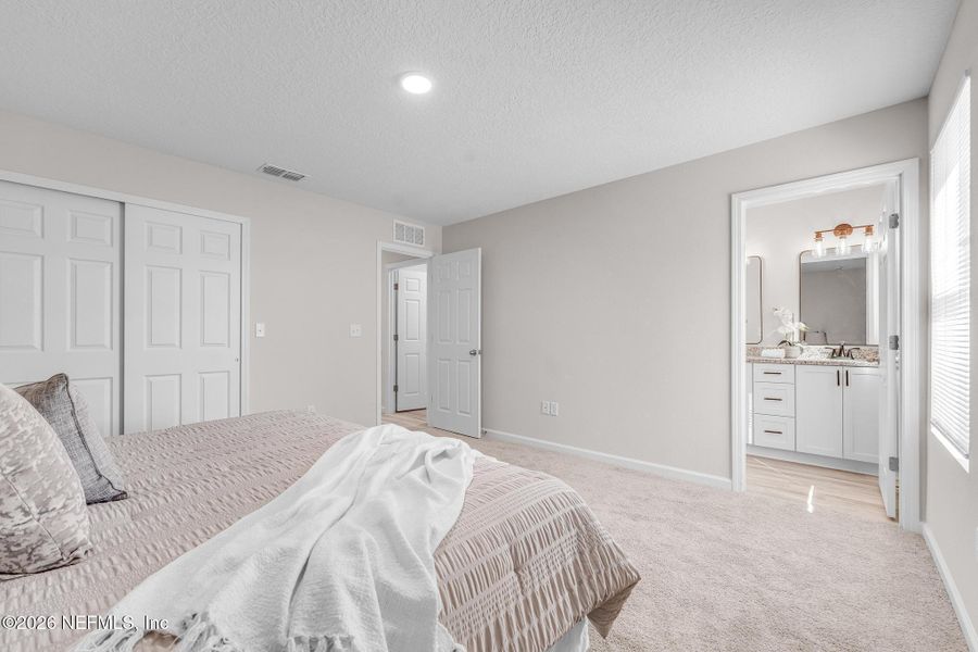 Furnished interior view inside a new home in , Jacksonville (Image 10).