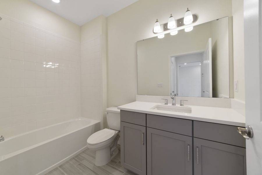 Furnished interior view inside a new home in Gatherings® of Lake Nona, Orlando (Image 11).