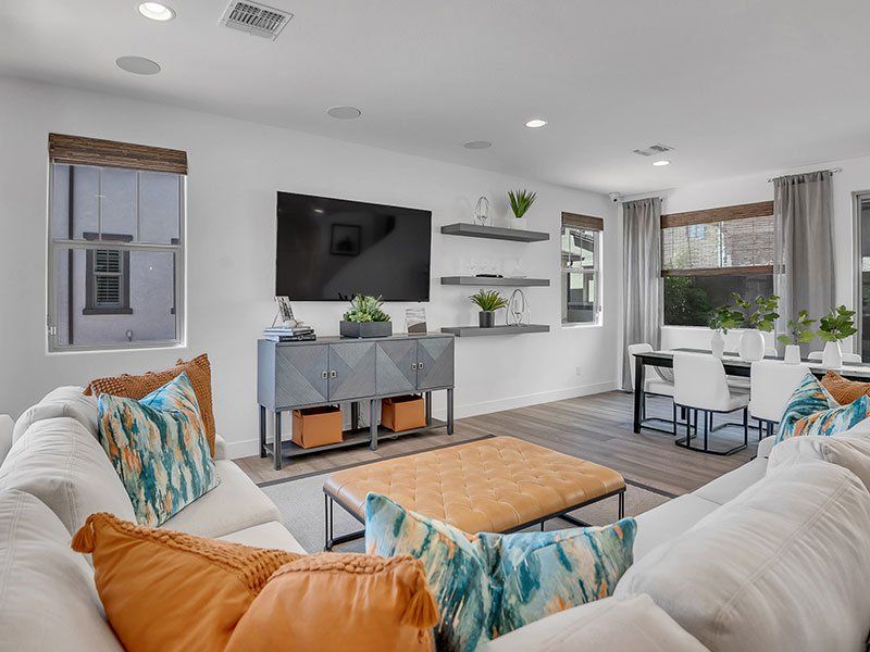 Furnished interior view inside a new home in Ironwood Villages at North Creek, Queen Creek (Image 14).