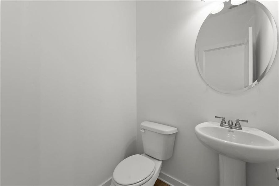 Furnished interior view inside a new home in , Statham (Image 8).