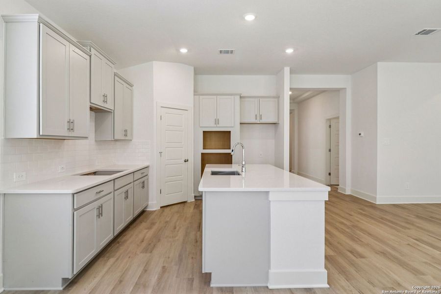Furnished interior view inside a new home in Carmel Ranch, Schertz (Image 6).
