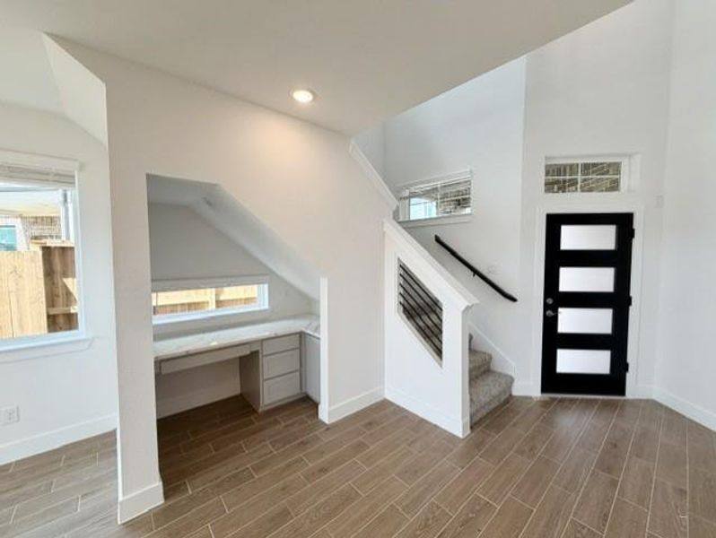 Furnished interior view inside a new home in , Katy (Image 21).
