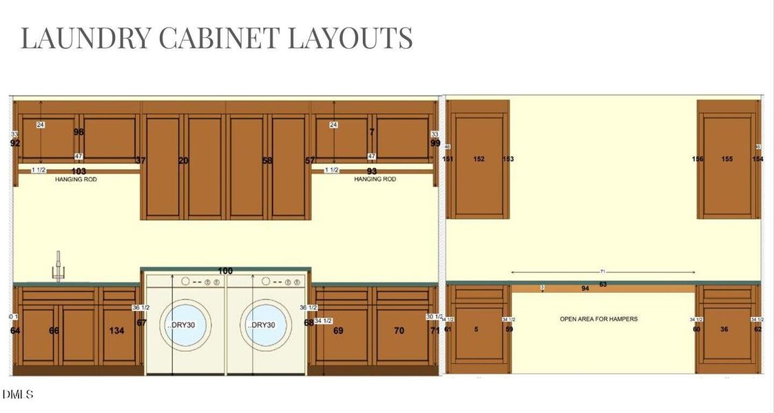 Laundry Cabinet Layouts 32