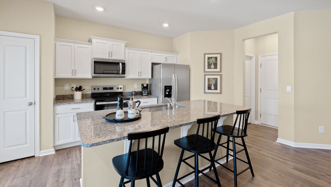 Furnished interior view inside a new home in Covington Village, Greer (Image 26).