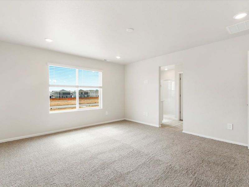 Spacious, unfurnished interior of a new home in Westgate, Greeley (Image 11). Spacious, unfurnished interior of a new home in Westgate, Greeley (Image 11).