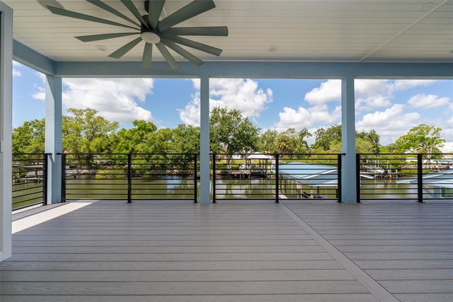Exterior details and patio area of a home in , Tampa (Image 31).
