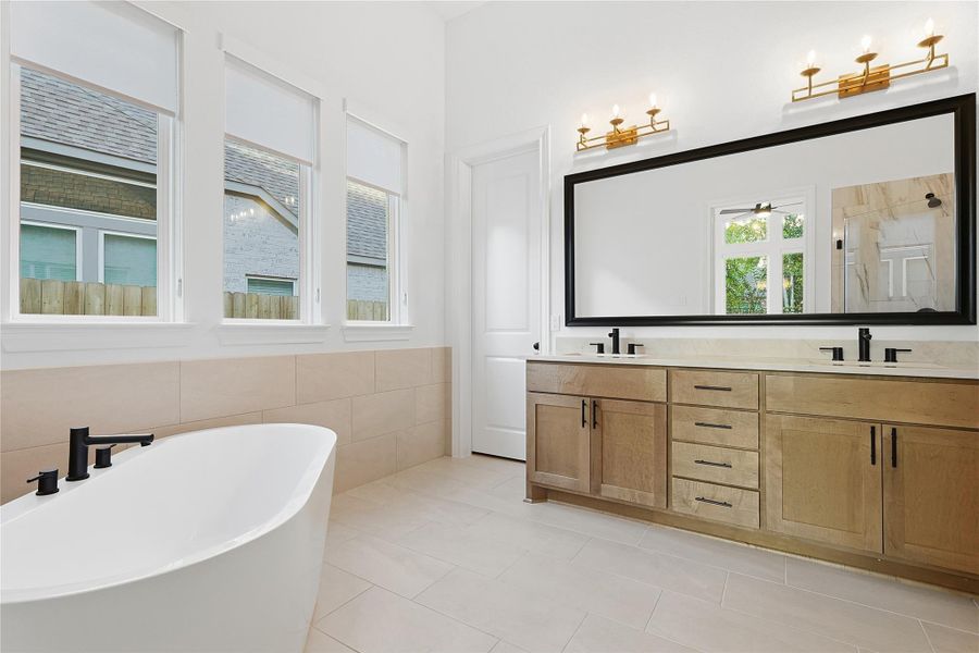 Furnished interior view inside a new home in , Porter (Image 24).