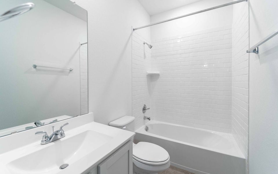 Furnished interior view inside a new home in Briarwood, Elgin (Image 7).