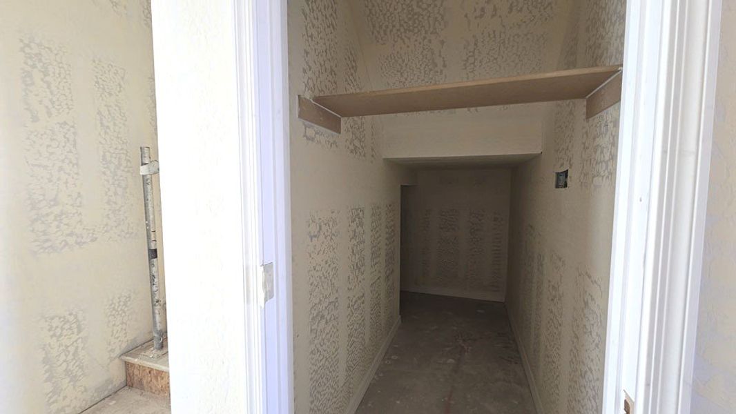 Under stair storage closet