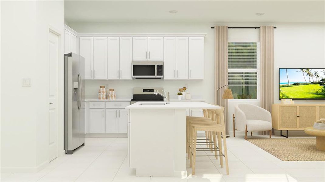 Furnished interior view inside a new home in , Groveland (Image 18).