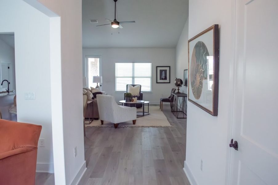 Furnished interior view inside a new home in Parkland Place, Pace (Image 4).