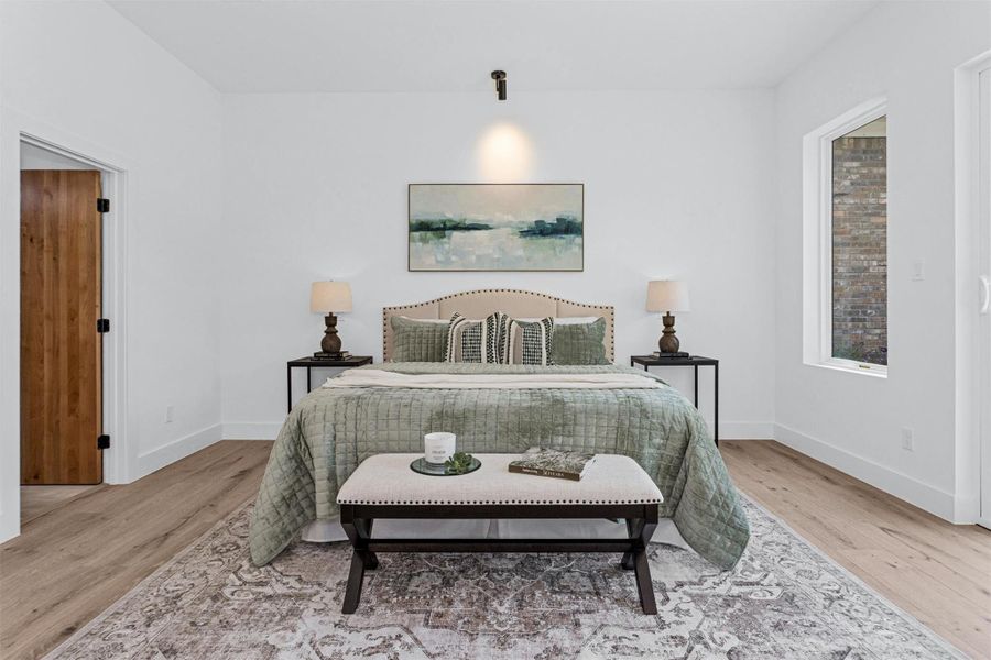 Furnished interior view inside a new home in , Montgomery (Image 17).