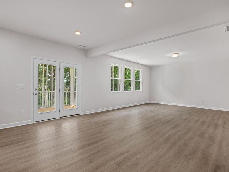 Spacious, unfurnished interior of a new home in Wellers Knoll, Lillington (Image 17).