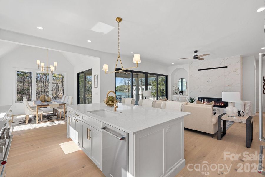 Furnished interior view inside a new home in , Mooresville (Image 18).