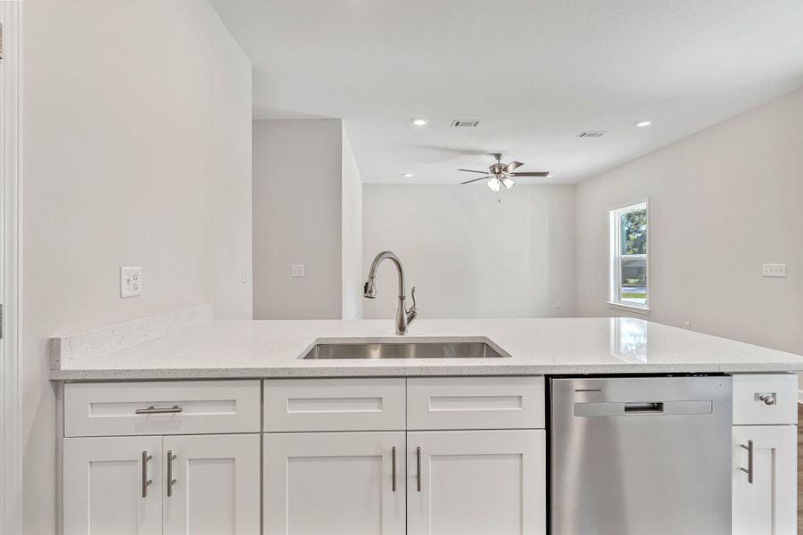 Close-up of interior finishes inside a home in , Crestview (Image 14).