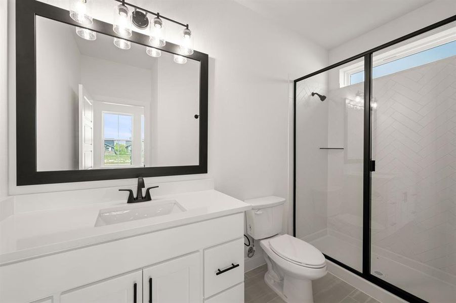 Furnished interior view inside a new home in MidTowne, Midlothian (Image 13). Furnished interior view inside a new home in MidTowne, Midlothian (Image 13).