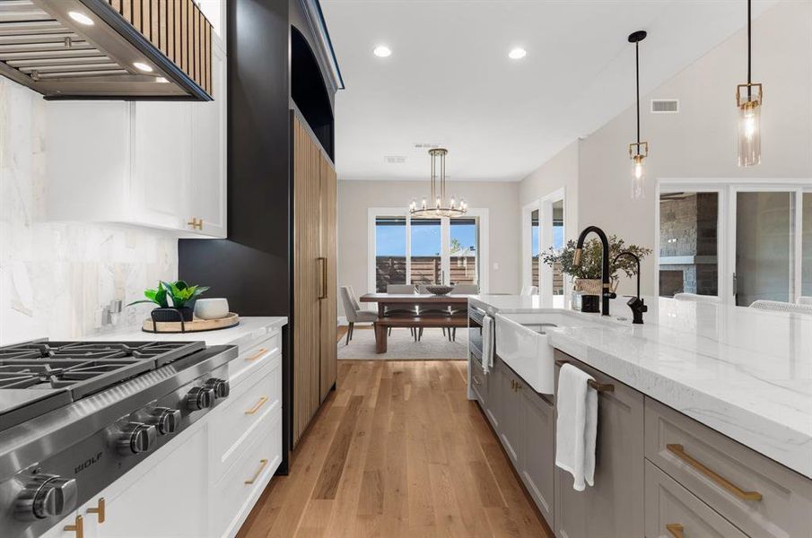 Furnished interior view inside a new home in , Frisco (Image 28). Furnished interior view inside a new home in , Frisco (Image 28).