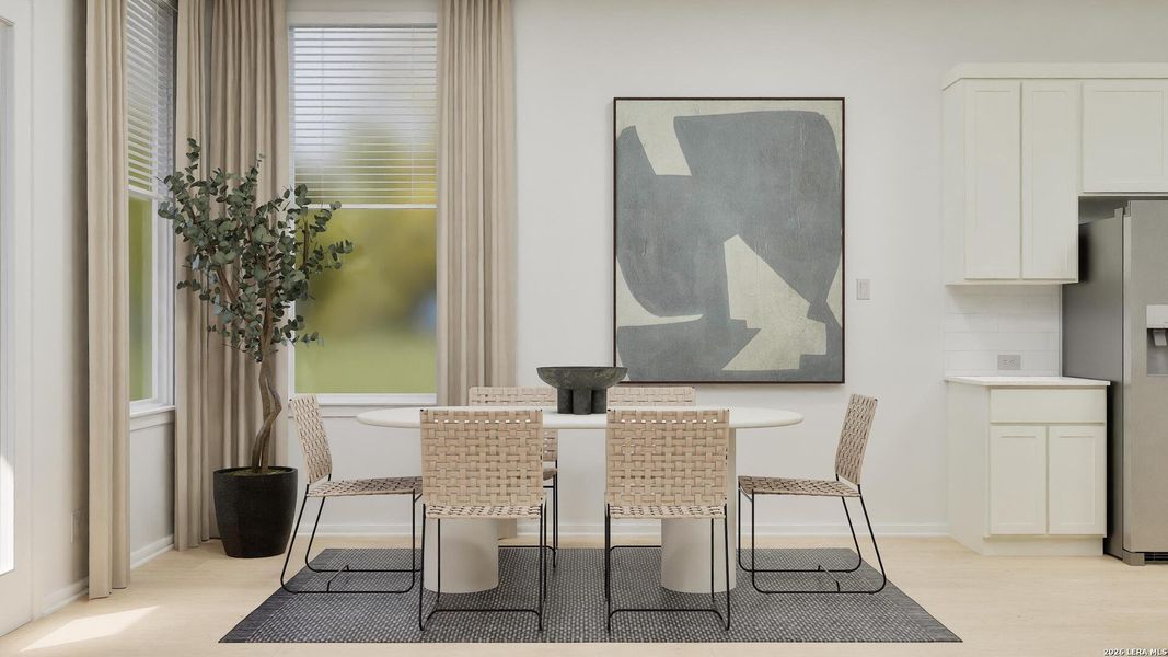 Furnished interior view inside a new home in Navarro Ranch, Seguin (Image 16).