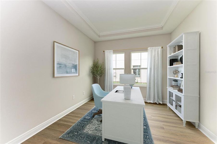 Furnished interior view inside a new home in Oakfield, Parrish (Image 12). Furnished interior view inside a new home in Oakfield, Parrish (Image 12).