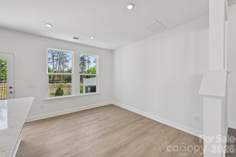 Spacious, unfurnished interior of a new home in Bell Glen, Charlotte (Image 22). Spacious, unfurnished interior of a new home in Bell Glen, Charlotte (Image 22).
