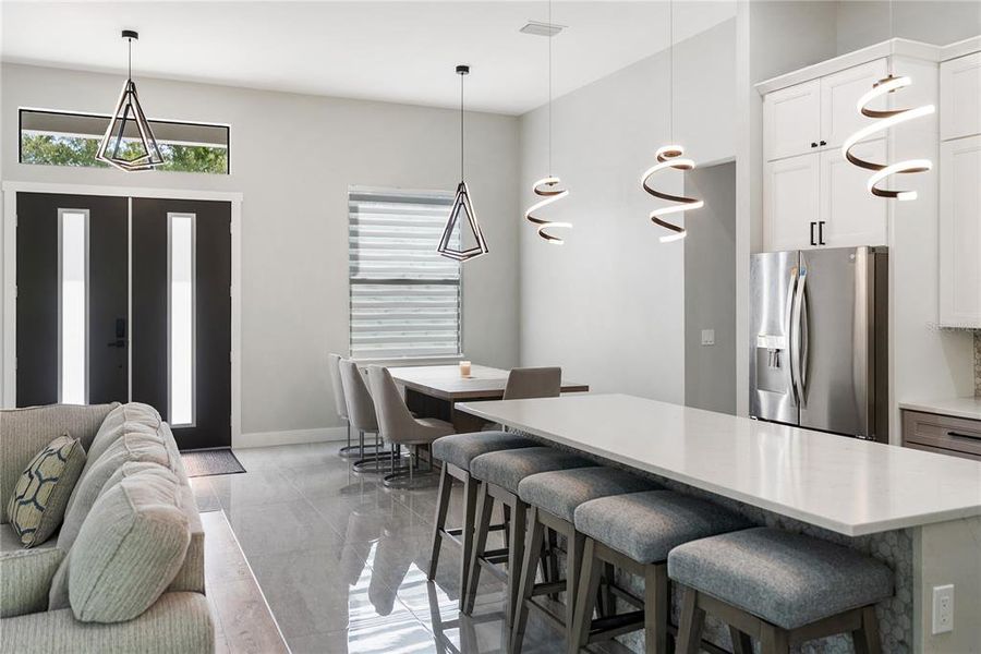 Furnished interior view inside a new home in , Port Charlotte (Image 30). Furnished interior view inside a new home in , Port Charlotte (Image 30).