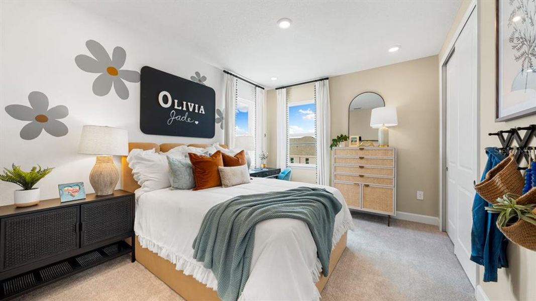 Furnished interior view inside a new home in Indigo Creek, Apollo Beach (Image 36).