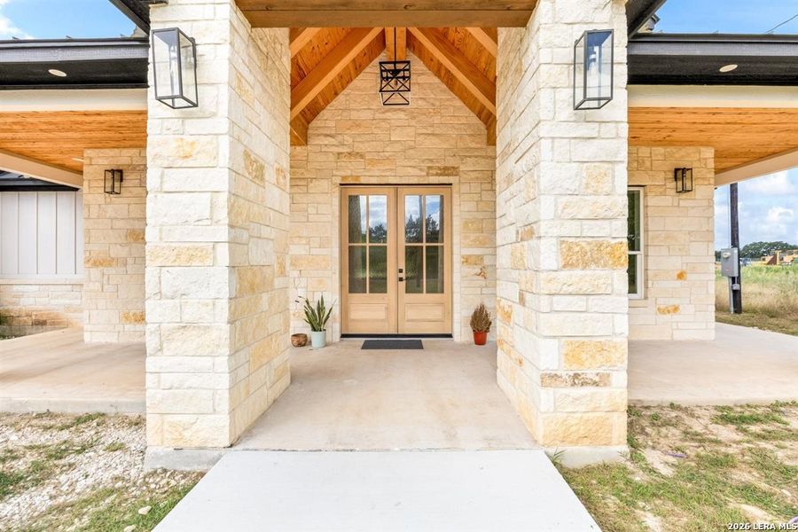 Exterior details and patio area of a home in , Bandera (Image 35). Exterior details and patio area of a home in , Bandera (Image 35).